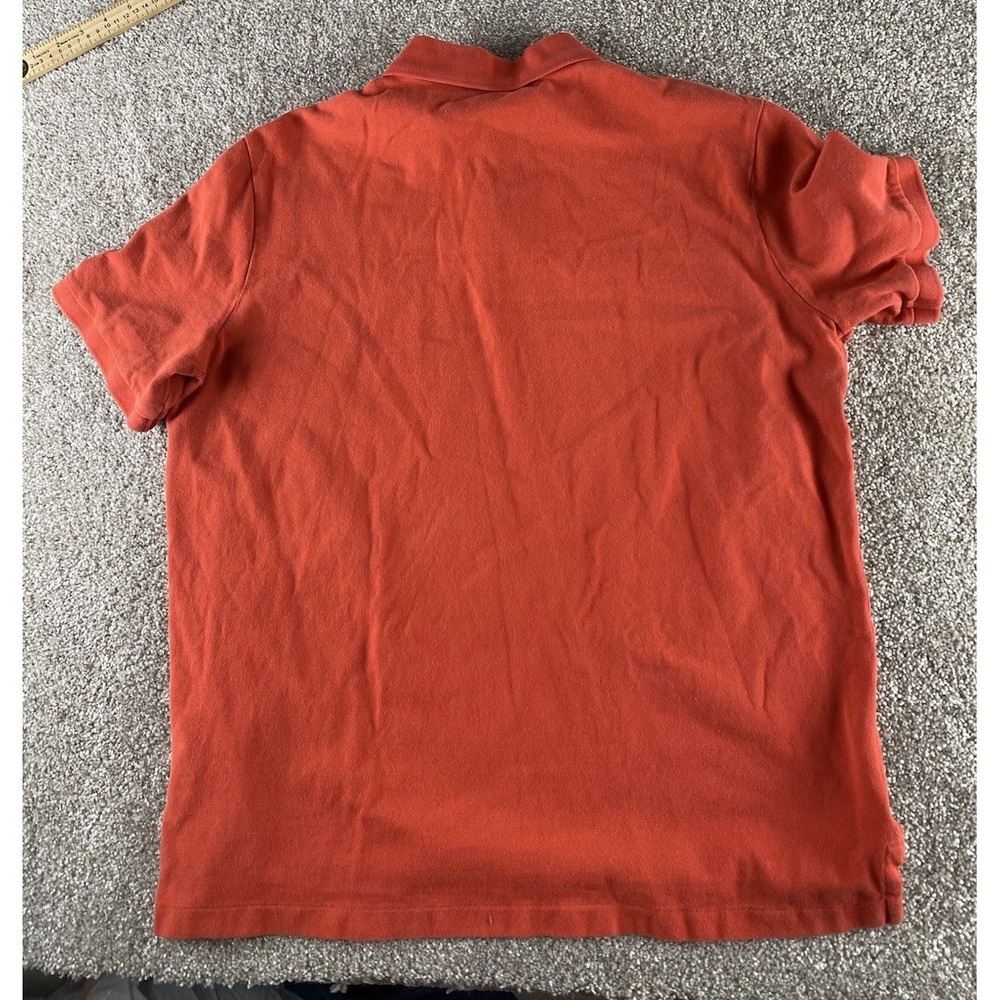 Polo Ralph Lauren Classic Fit Solid Light Red Polo Mens L Blue Pony Preppy Work - Picture 8 of 8